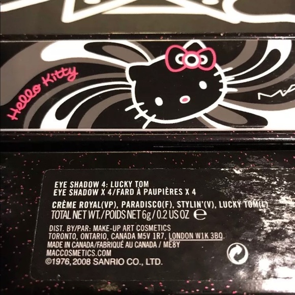 🦄 HP🦄 MAC Hello Kitty Eyeshadow x 4: Lucky Tom - Picture 8 of 9